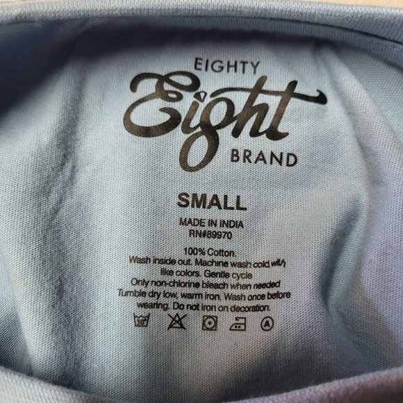 NWT Eighty Eight‎ Brand Graphic Tee We Deliver!  Small Shirt Men's Casual Top - Picture 5 of 10